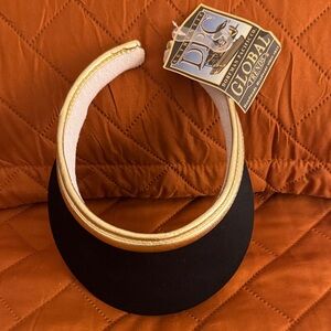 Global Trends Gold and Black Visor by Dorma Pacific